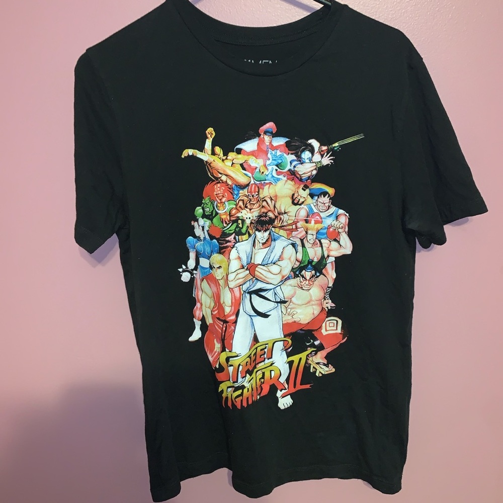 forever 21 street fighter tee